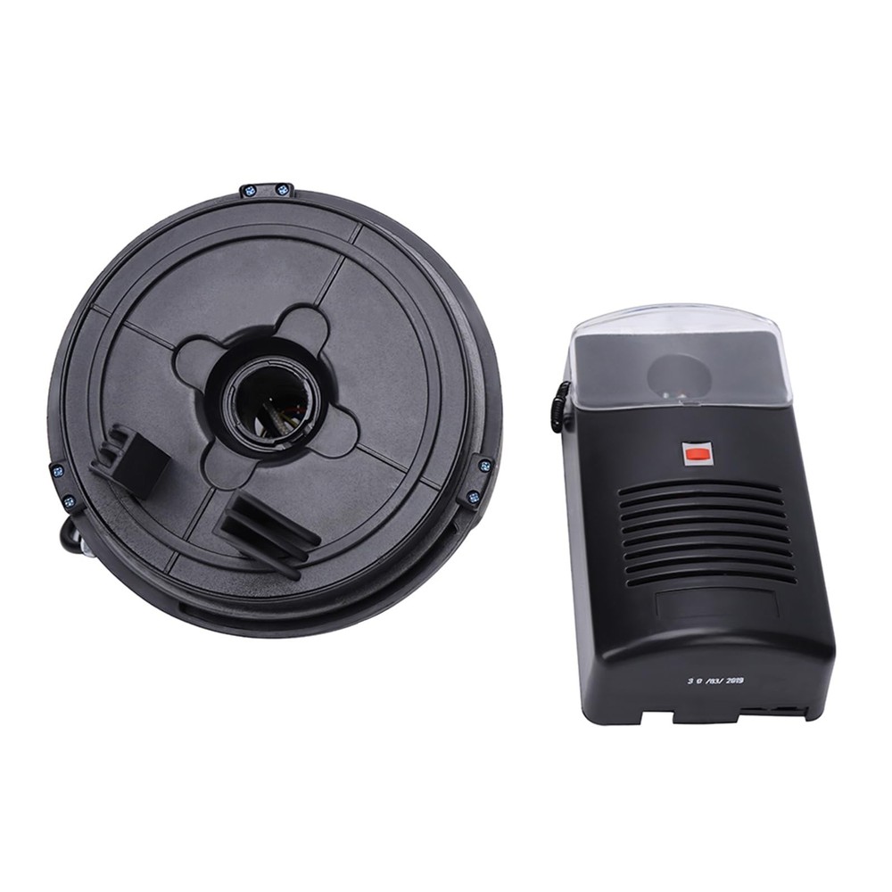 110V 80W Electric Garage Roll Up Roller, 250N Pulling Force Automatic Roller ...