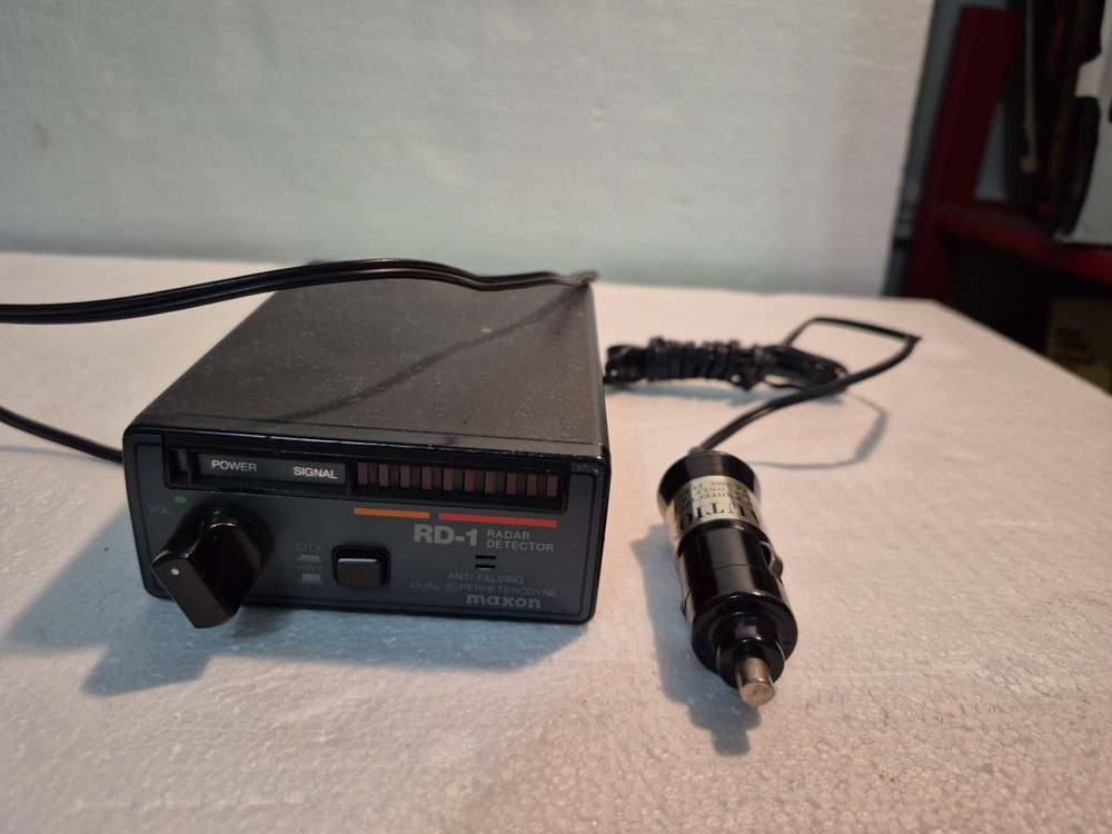 Maxon RD-1 Radar Detector  Tested Vintage