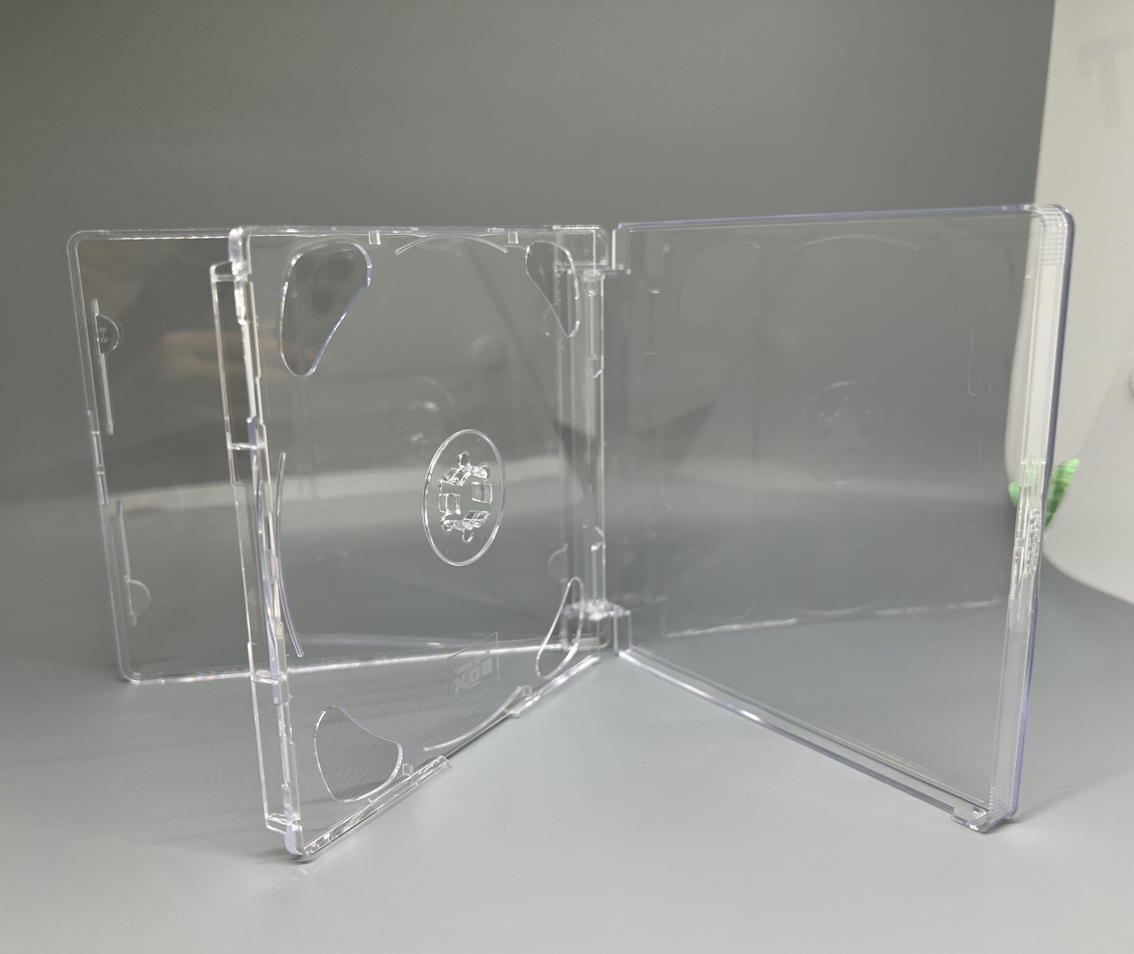 2 PCS ORIGINAL DOUBLE 2 DISC SUPER JEWEL BOX, CD DVD CASE, SJB W/LOGO SACD 12.CF