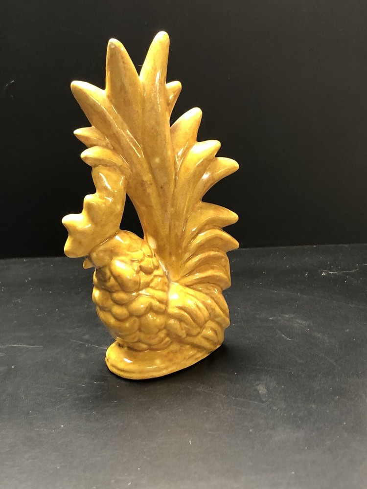 Ceramic Rooster Hen Statue Figurine