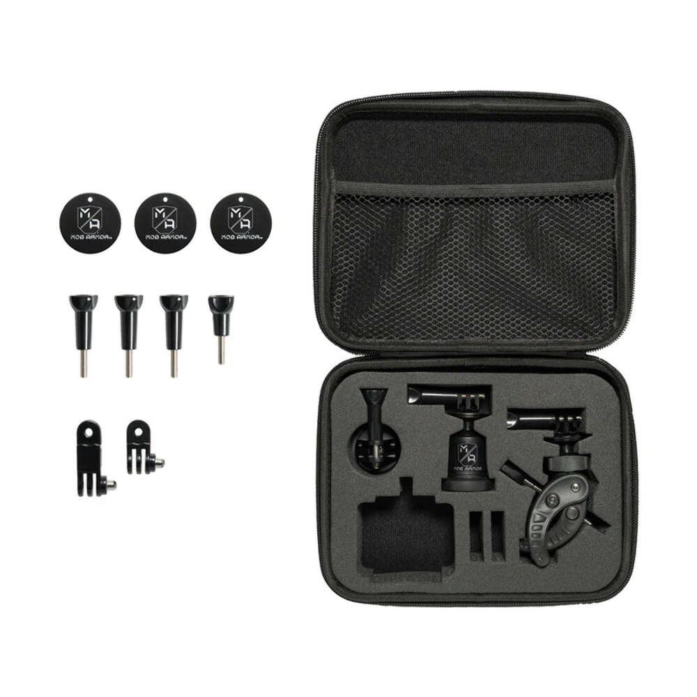 Mob Armor AC-BNDL Action Camera Mounting Kit Bundle for GoPro