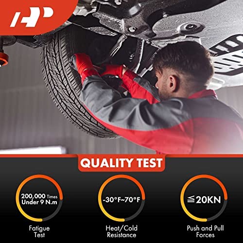 Front Right Lower Control Arm with Ball Joint & Bushing, Compatible with Mini