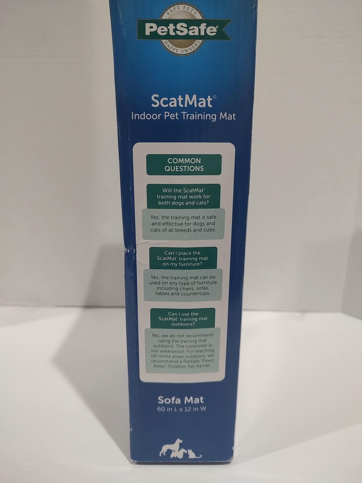 PetSafe ScatMat Electronic Dog & Cat Indoor Pet Training Mat 60"x12" 60 x 12 NEW