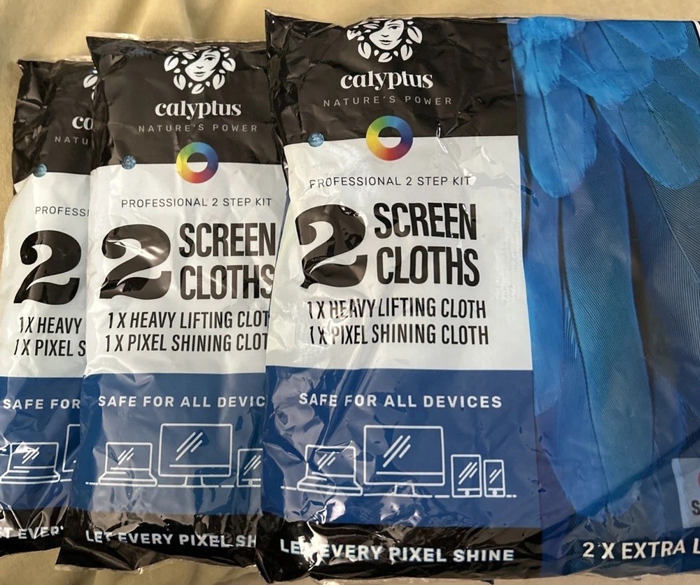 Calyptus Screen Cloths Six Count ￼