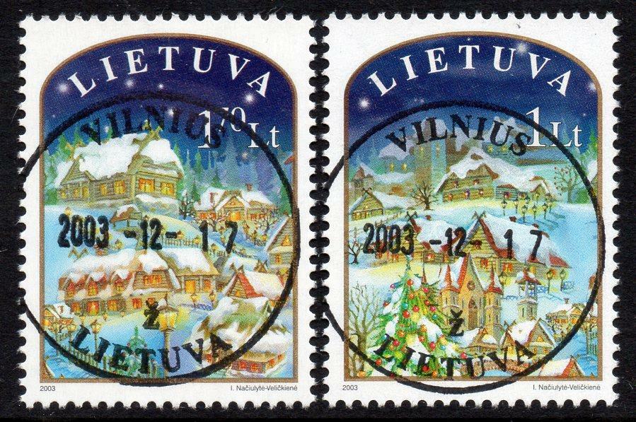 LITHUANIA USED/CTO 2003 Christmas