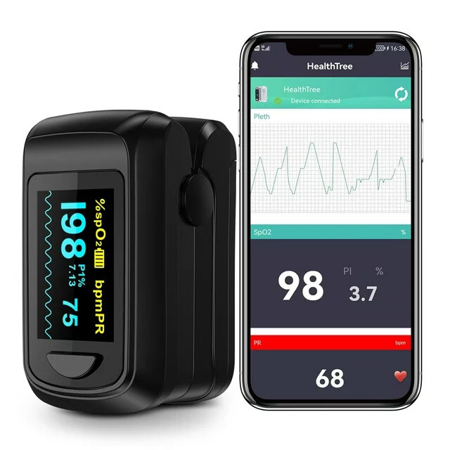 HealthTree Bluetooth Pulse Oximeter