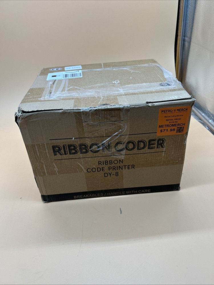 Manual Hot Code Printer DY-8 + 1 Pack ribbon