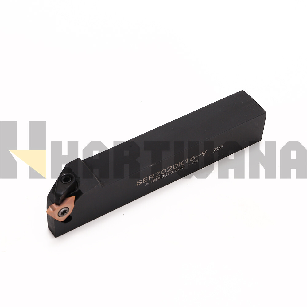 Lathe Threading Tool Holder External Vertical Threading Inserts 16VERAG60 10PCS