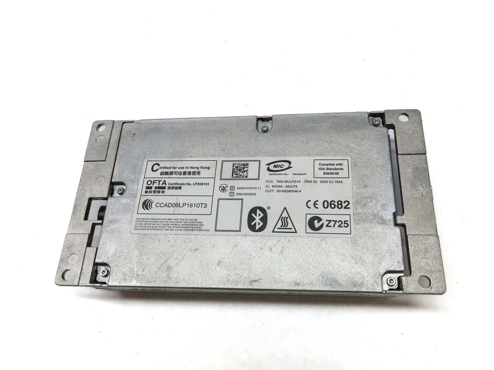 2011 BMW X5 (E70) BLUETOOTH TELEMATICS CELL PHONE MULF 2 CONTROL MODULE
