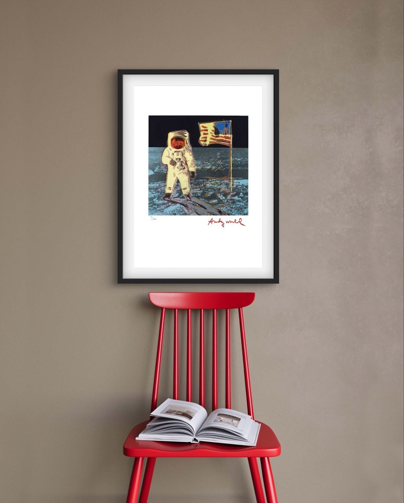 Andy Warhol Signed - Moonwalk - Certificate.