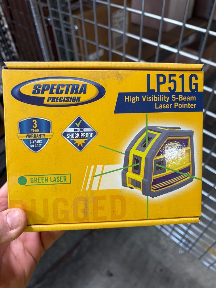 LASER POINTERS GREEN BEAM 5 POINT SPECTRA PRECISION | LP51G
