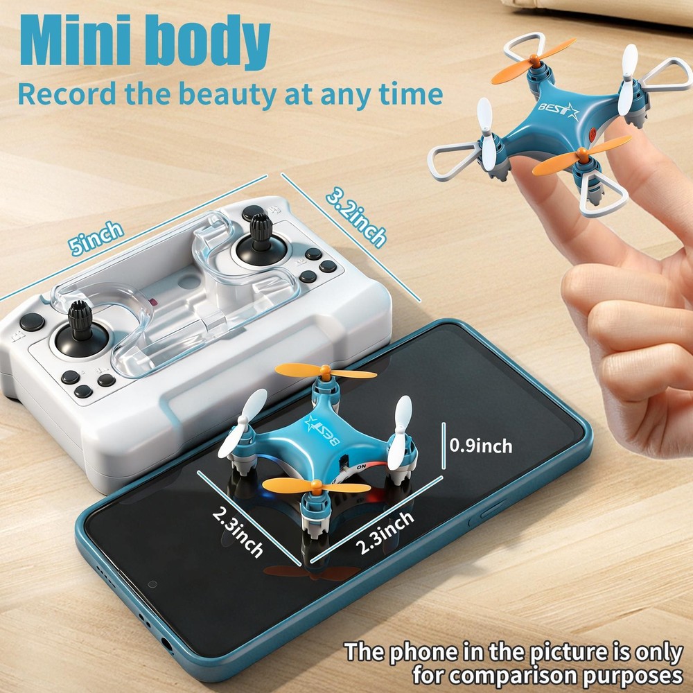 Beginner-Friendly RC Drone – Compact Quadcopter with Stable Flight