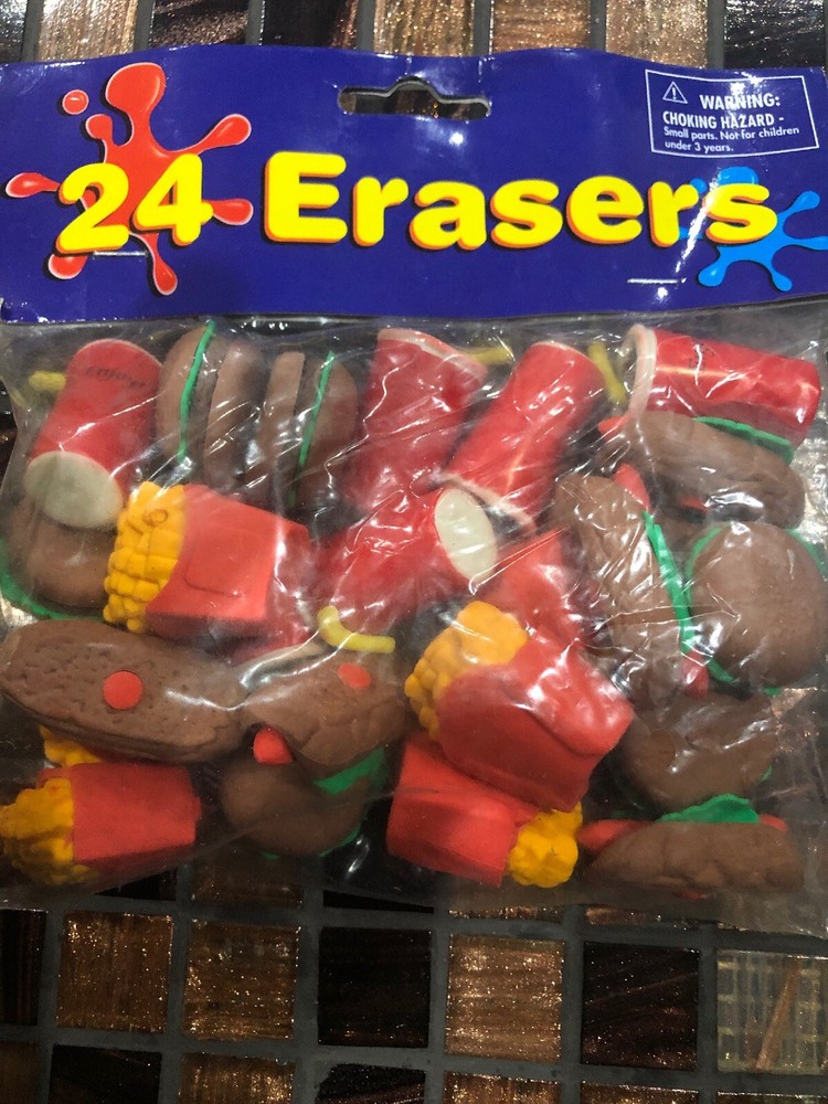 24 Erasers