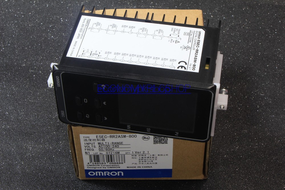 1PCS New Omron Temperature Controller E5EC-RR2ASM-800 100-240VAC