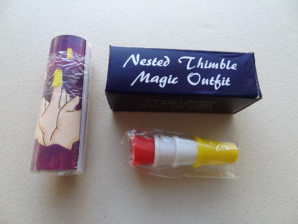 Magician's NESTED THIMBLE MAGIC OUTFIT From Funtime Magic .