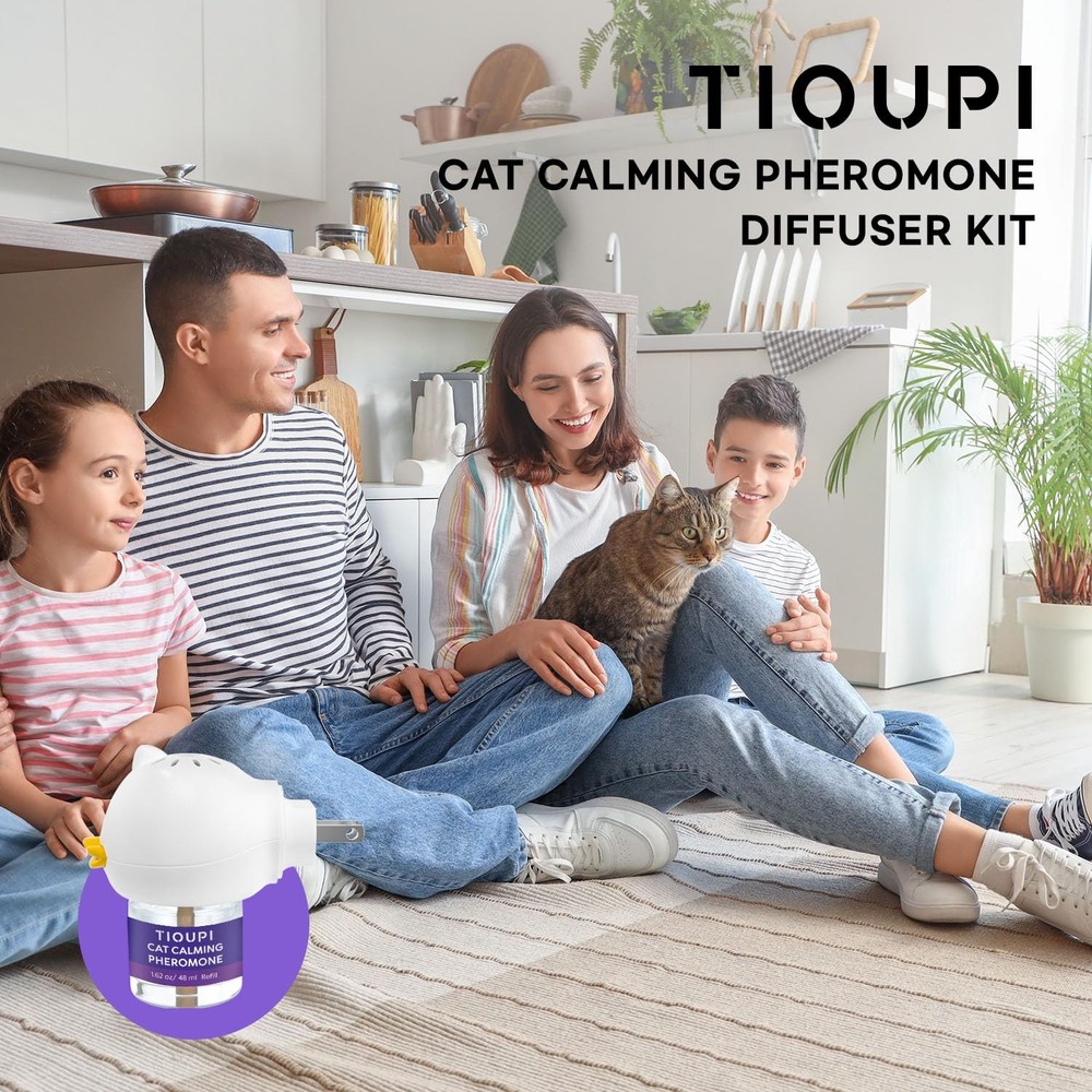New Cat Pheromones Calming Diffuser 2 Diffusers & Refills Top Value Kit Diffuser