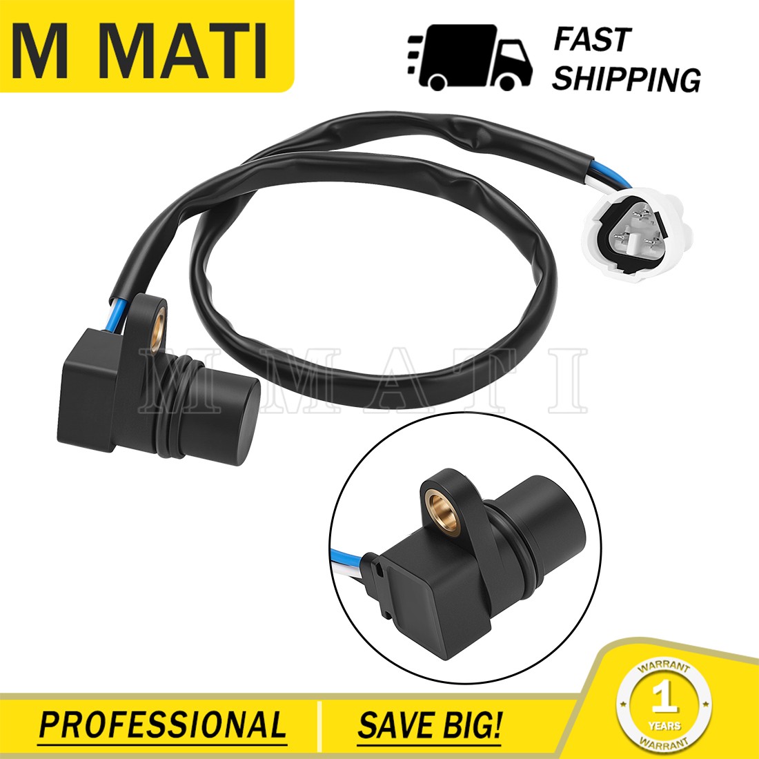 Speed Sensor For Yamaha Viking 700 YXC700 2015-24 YXM700 2014-24 3B4-83755-01-00