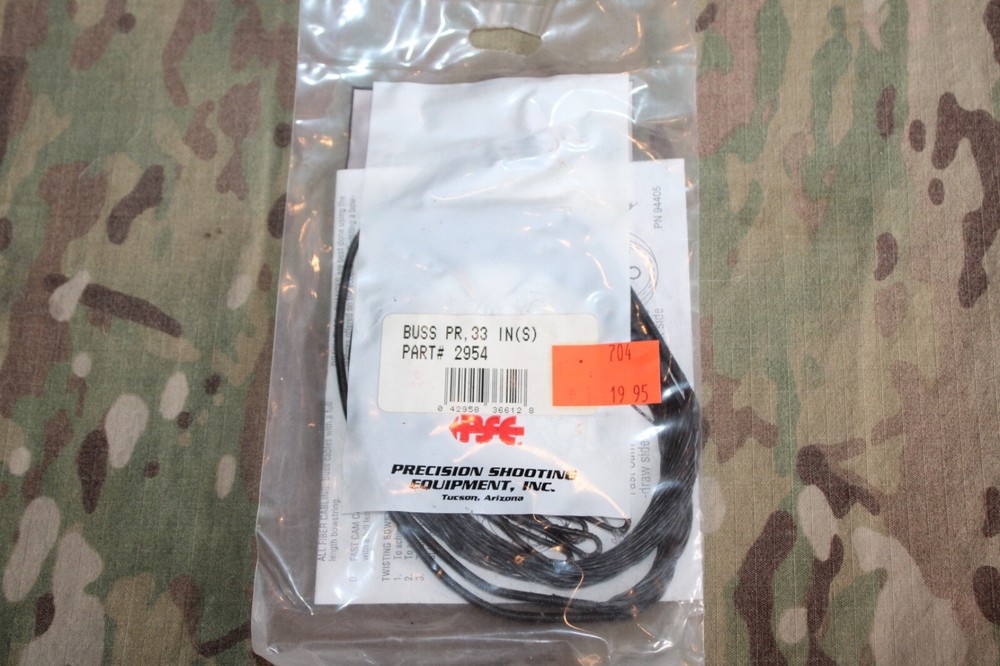 PSE Archery Bow Replacement String - 33" - Buss Cable Part # 2954
