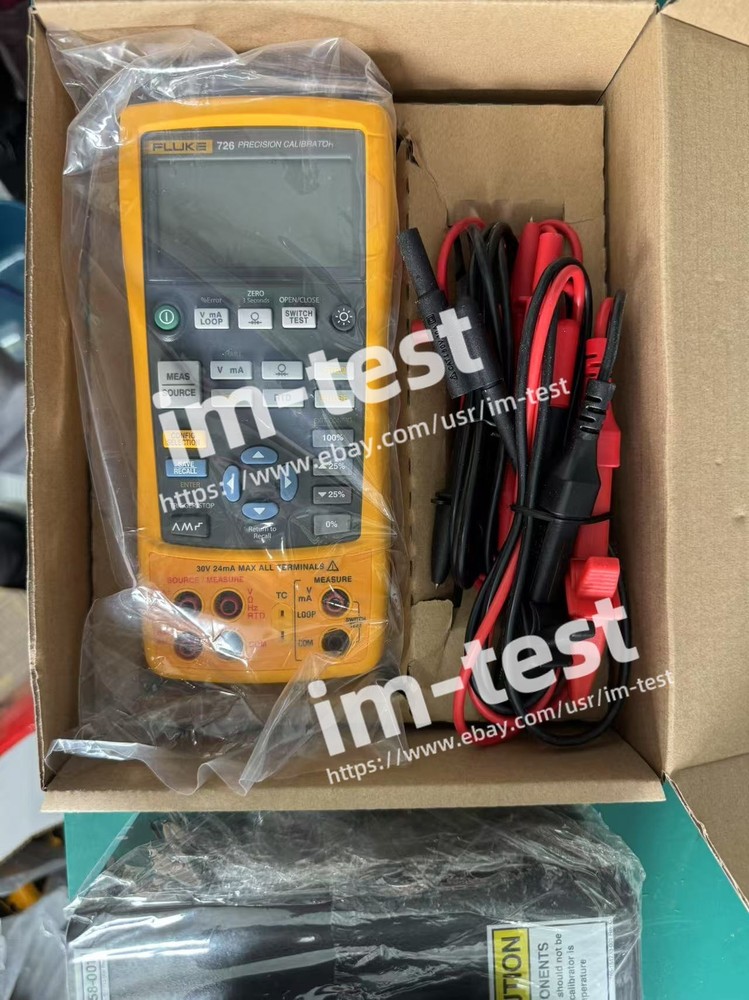 Fluke 726 Multifunction Process Calibrator Calibrated /tested good