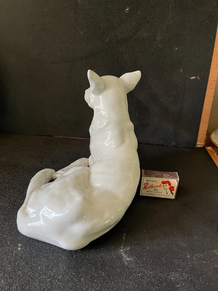 Herend White Swiss German Shepherd Dog