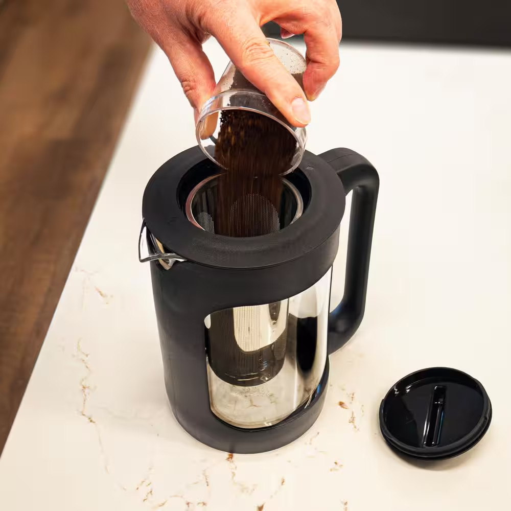 London Sip 6-Cup Black Cold Brew Coffee Maker