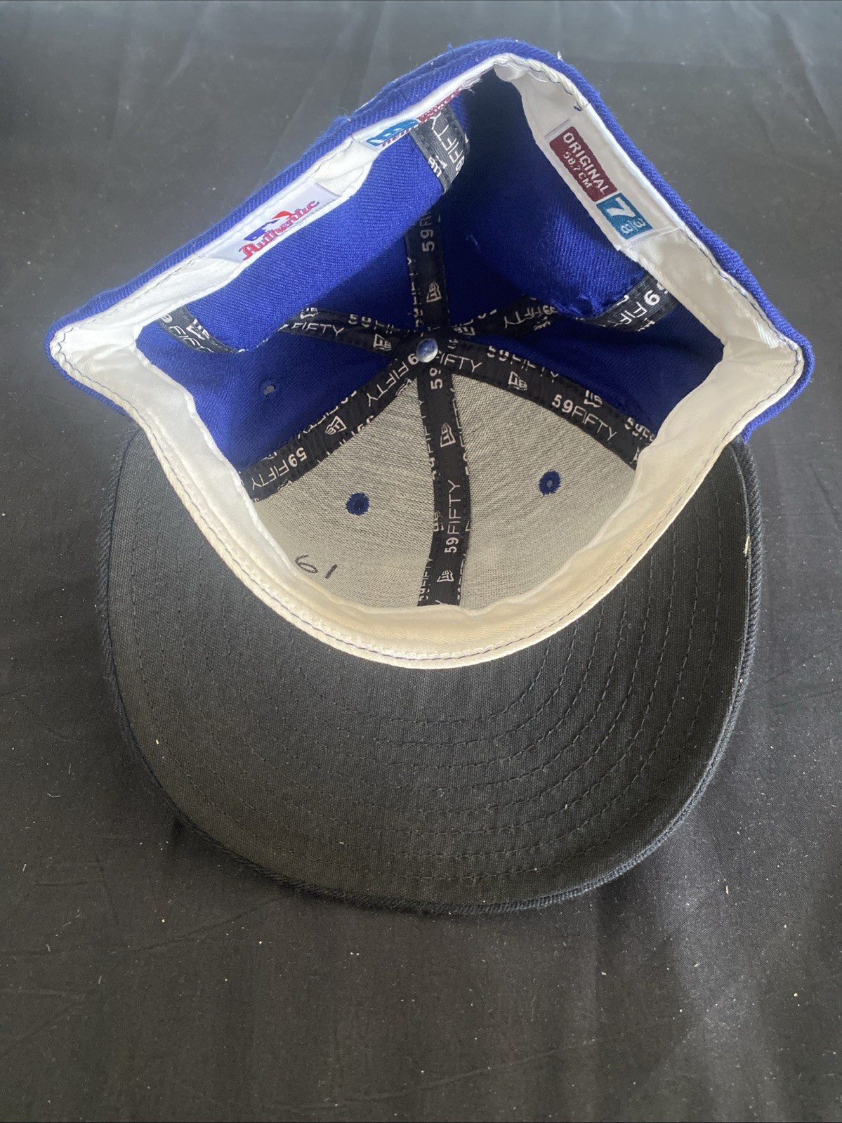 Chan Ho Park 2002 Texas Rangers Game Used Hat #61 GU1