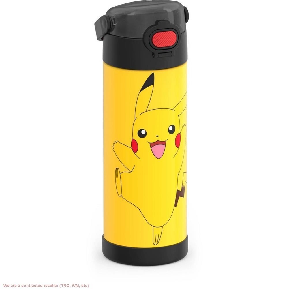 Thermos Kids' 16oz FUNtainer Stainless Steel Water Bottle - Pokemon