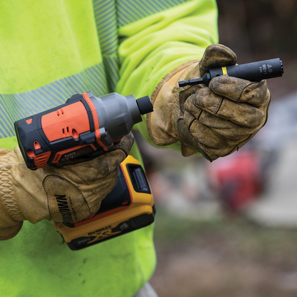 Klein Tools BAT20CD1 Battery-Operated Compact Impact Driver, Full Kit