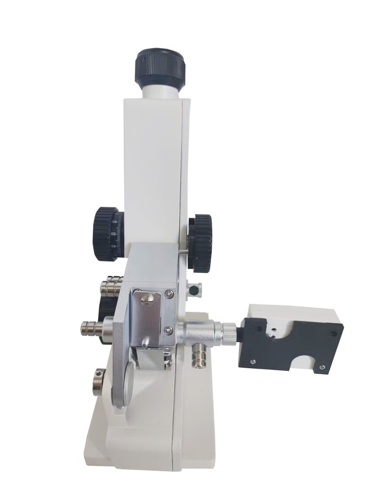 Lab Abbe Refractometer Monocular Refractometer with 1.3000-1.7000nD 0.0-95% Brix