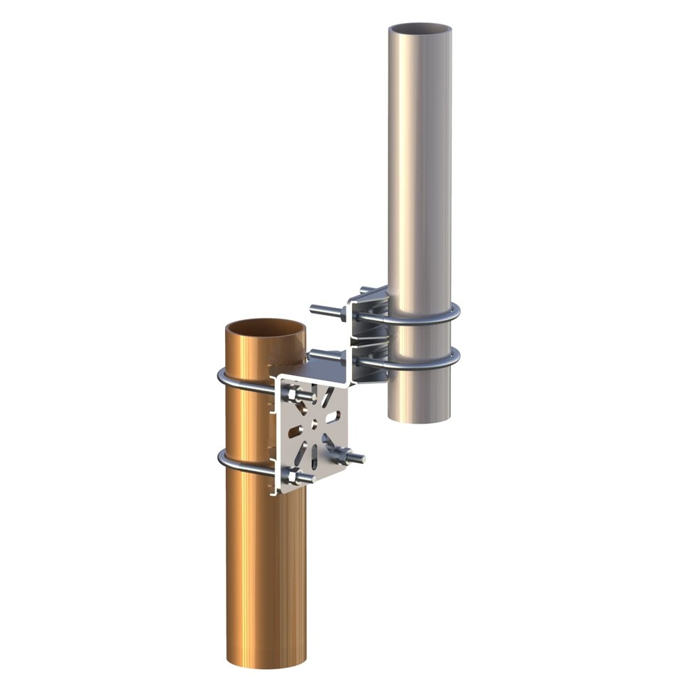 Aimeboost Pole Mount Bracket Anti Vibration Antenna Hardware N