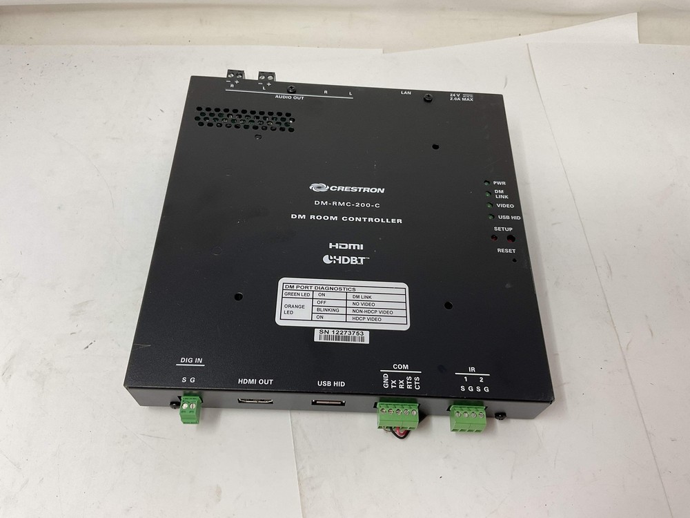 CRESTON DM ROOM CONTROLLER DM-RMC-200-C - PREOWNED