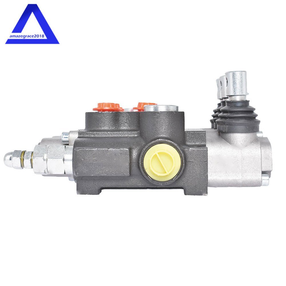 3 Spool Hydraulic Directional Control Valve 11GPM Double Acting Adjustable