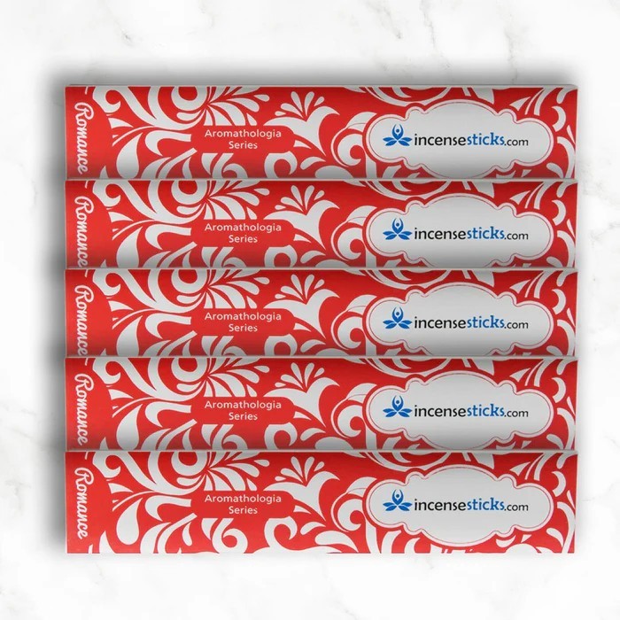 Romance Incense 8" 12 Sticks Pack: 5 Packs