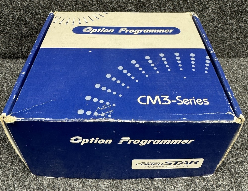 COMPUSTAR OPTION PROGRAMMER CM3-SERIES RARE/VINTAGE/FIRSTECH/HARD TO FIND