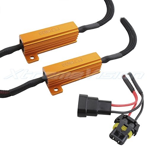 LED Anti Flicker Resistor Decoder Plug and Play Error Free (1 Pair) -