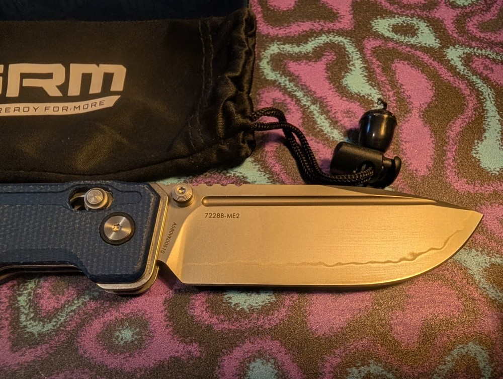 SRM Knives Rubik Ambi Lock Blue SRM7228BME2
