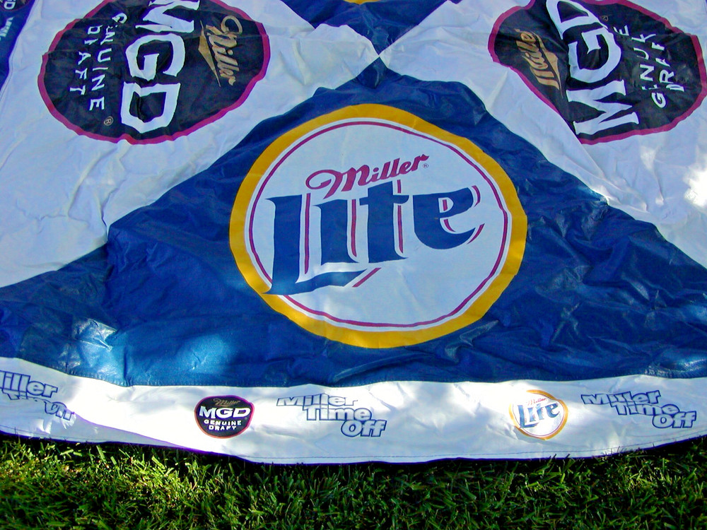 MILLER LITE 5' X 5' TAILGATE CANOPY