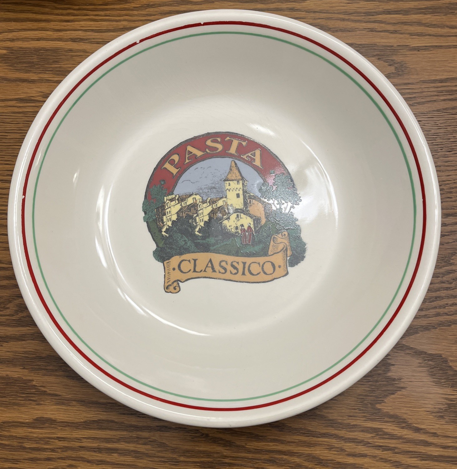 Classico Pasta Bowls Lot of 2 Made in Portugal Certified Int’l Corp.