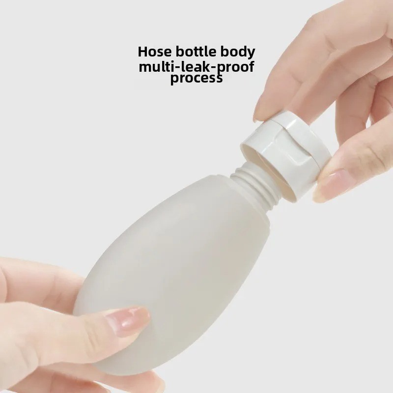 Travel Bottle Set Refillable Squeezable Leakproof Silicone Container 3 pcs/60 ML