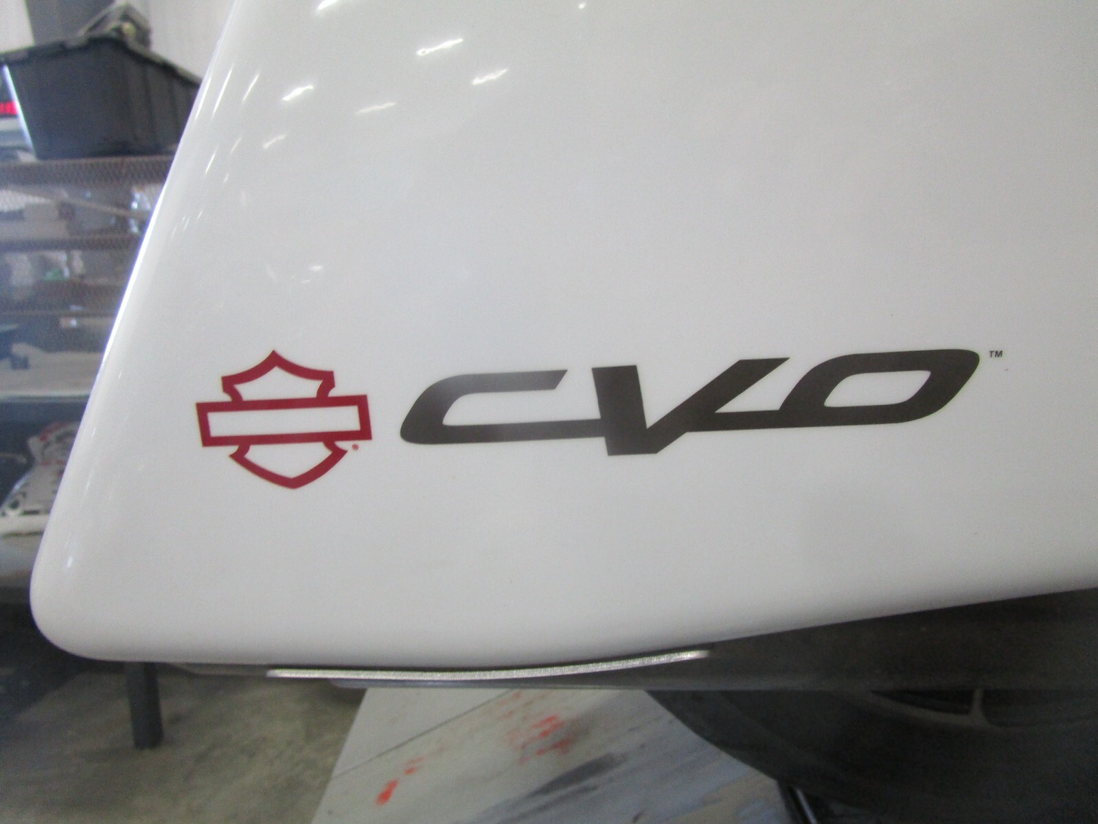 Genuine Harley Davidson Touring CVO Saddlebag Waterslide Decals PAIR