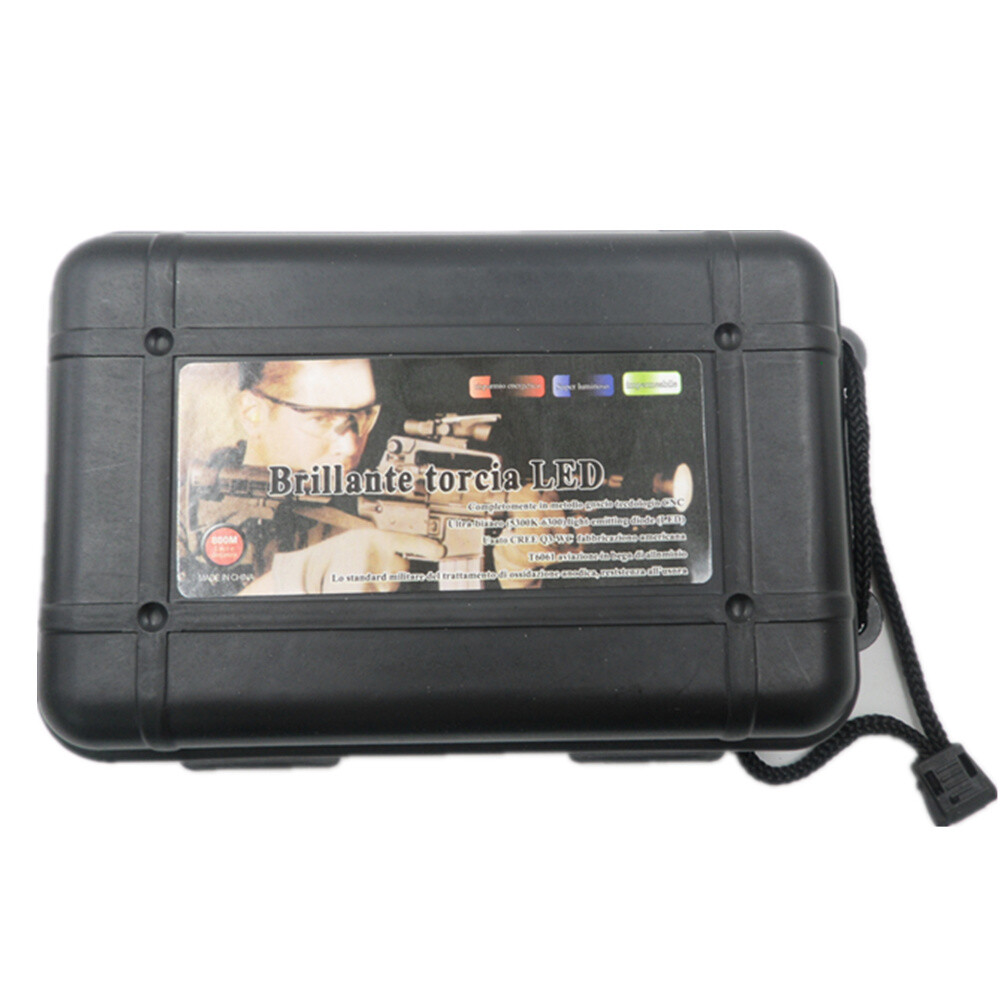 Broadhead Case Portable Black Plastic Box Convenient Arrowhead Box