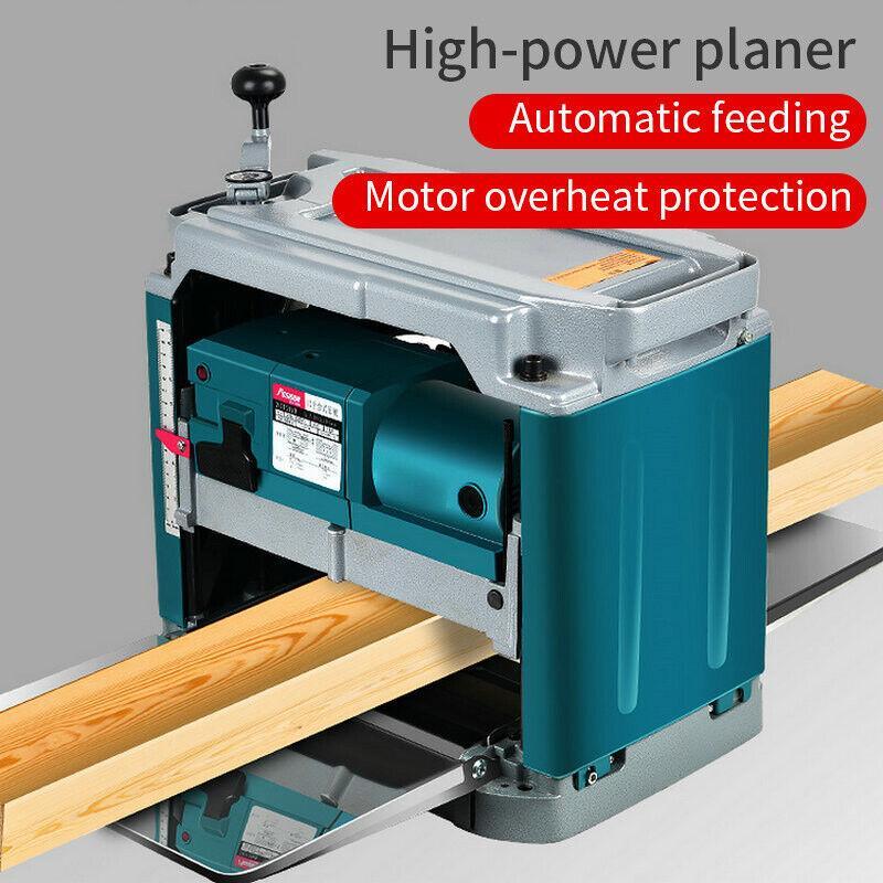 Woodworking Multi-function Planer Machine Electric Wood Planer 220V Small Househ