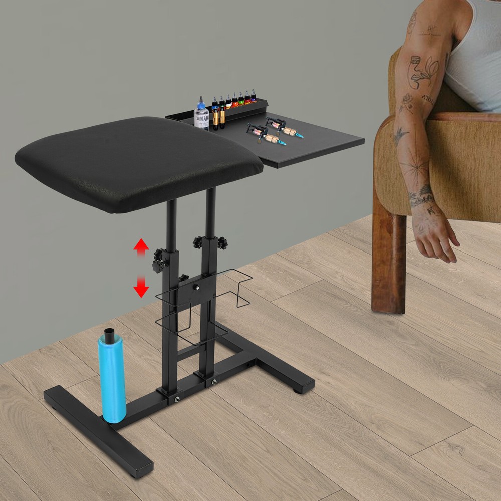 360° Adjustable Height Oversized Arm Rest Stand Arm Rest Stand w/ Workbench