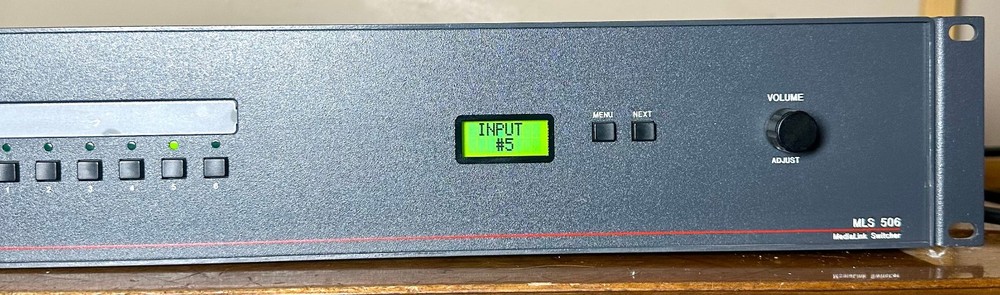 Extron MLS 506 Six Input MediaLink Switcher