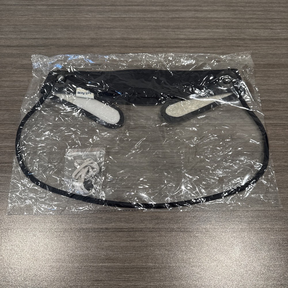 Face Visor / Face Shield Protetive Adjustable Face Shield Clear With Black Trim