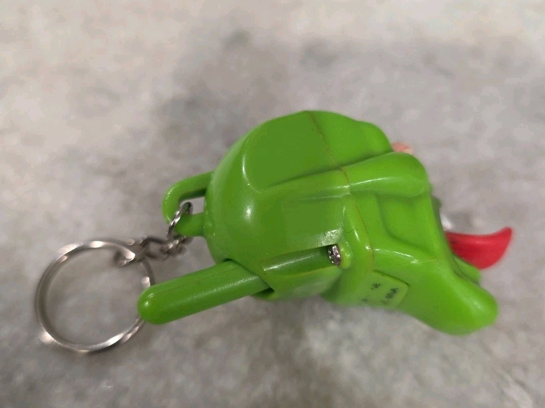 Jim Carrey The MASK Stanley Ipkiss Action Figure Keychain - Rare Vintage 1994