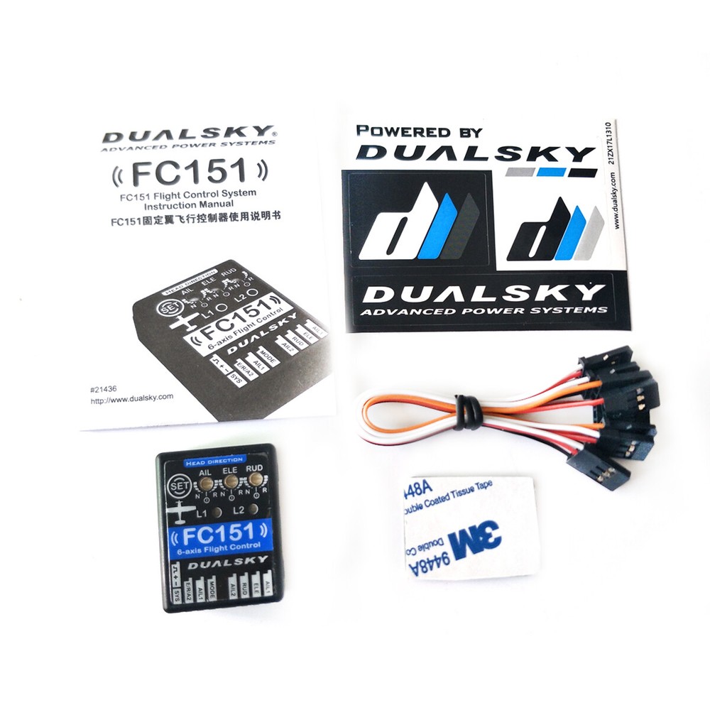 1 Pc  DUALSKY 6 Axis Flight Control Systems For RC Model Airplane Quadcopter