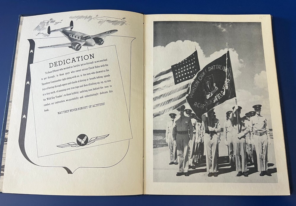 BROOKS ARMY AIR FIELD CLASS BOOK 44-C