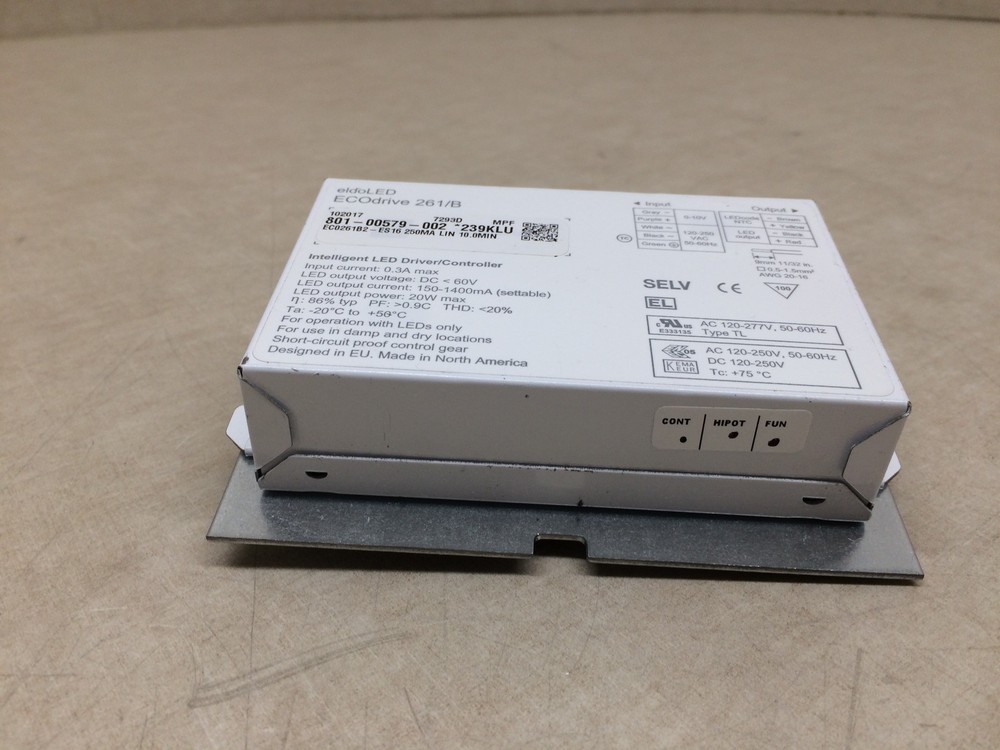 eldoLED Ecodrive 261/B Intelligent LED Driver/Controller