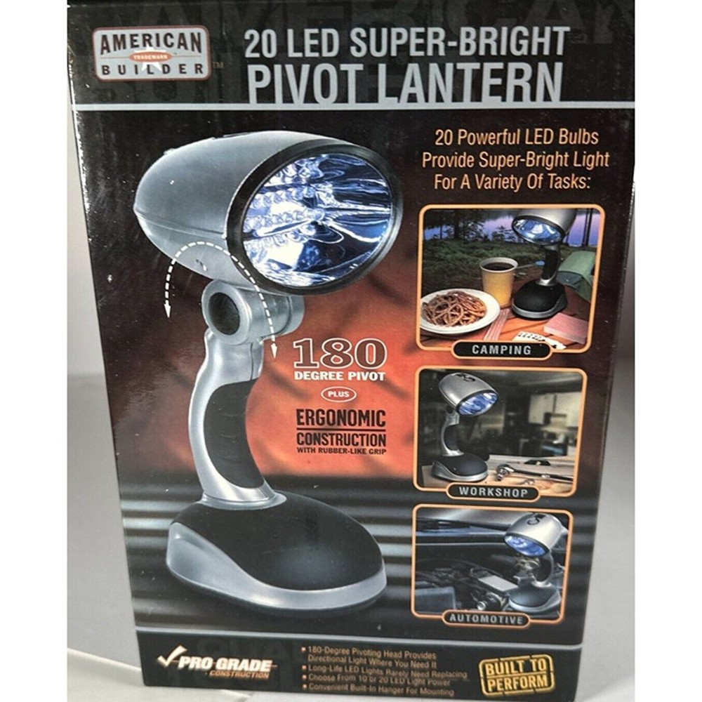 20 Led Super Bright Pivot Lantern
